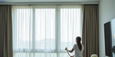 Delicate sheer drape cleaning marsden-park-nsw Matty Curtain Cleaning
